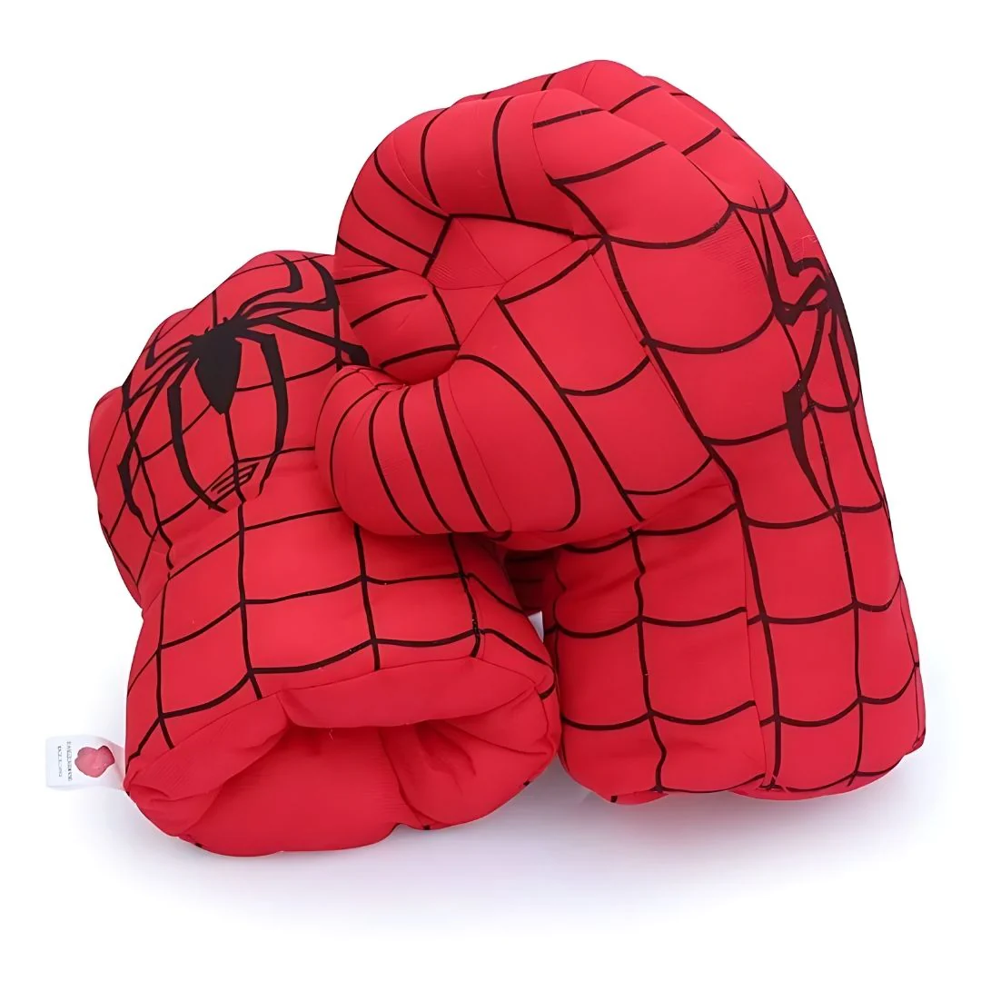 Kids Plush Spidey-Man Gloves | Fun Boxing for Spidey Fans - Image 2