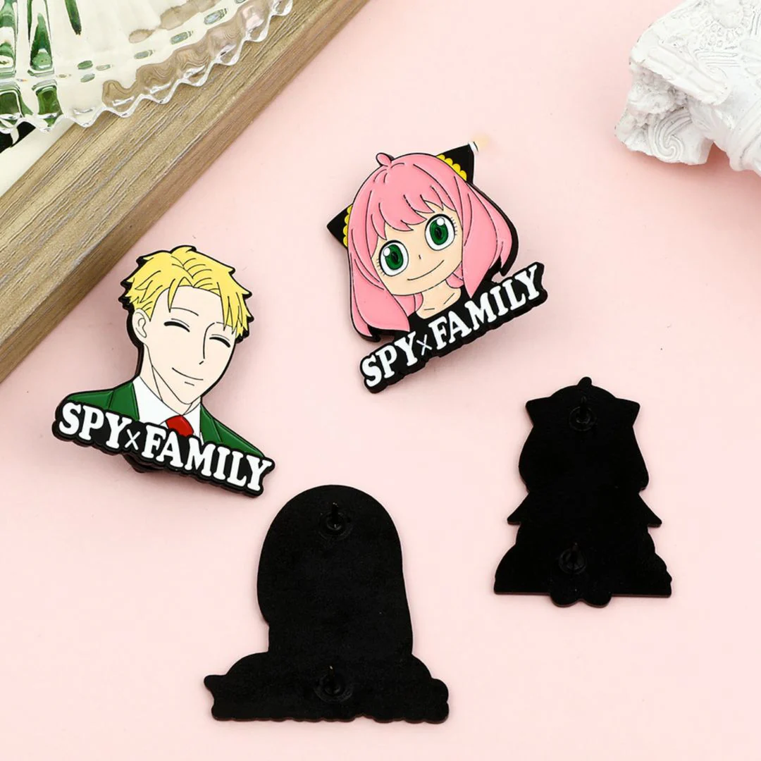Collect Them All: Spy X Family Enamel Pins - Image 2