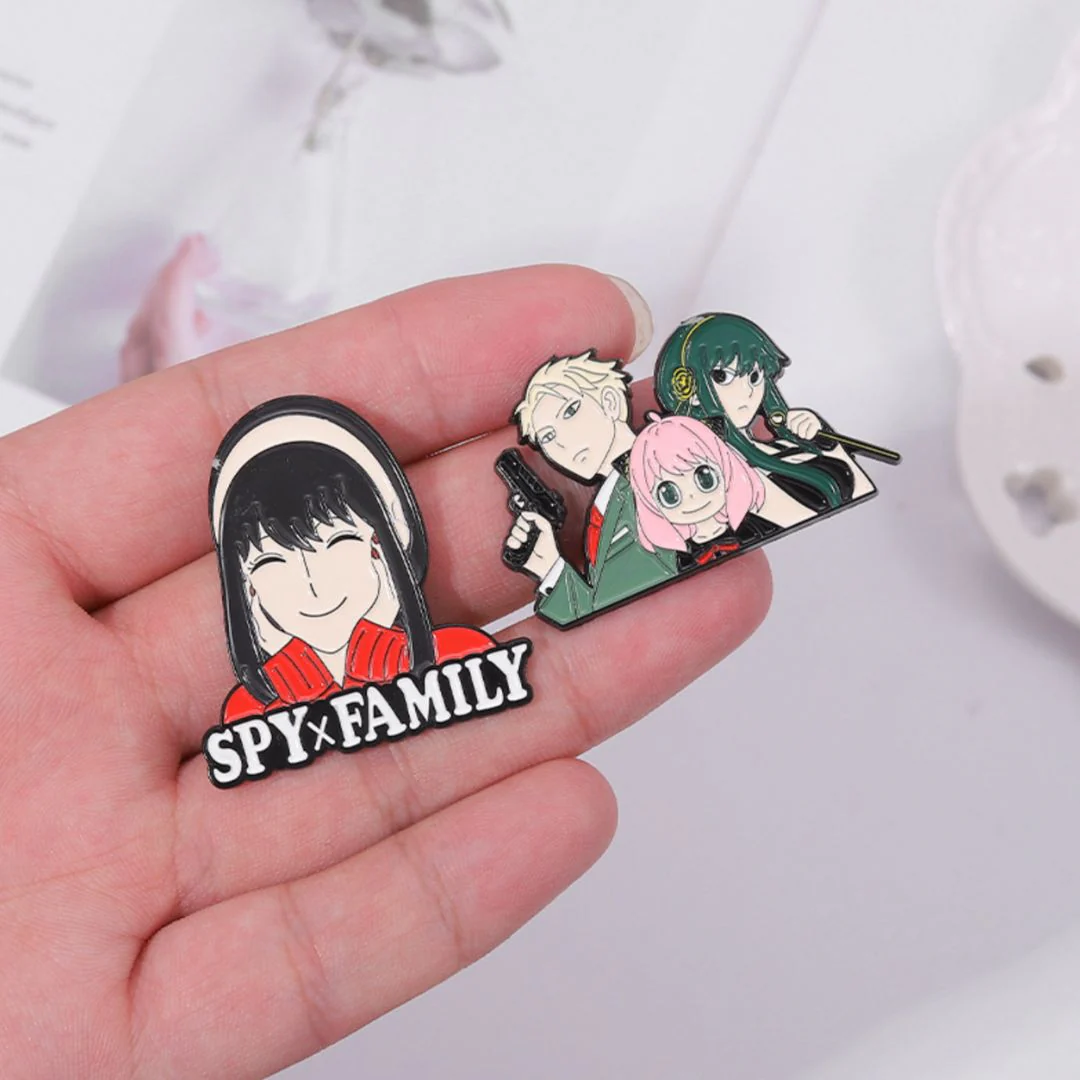 Collect Them All: Spy X Family Enamel Pins - Image 3