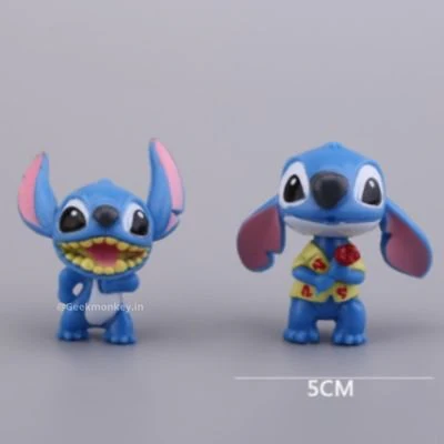 Stitch Figurines - Stitch Cake Topper Set of 10 - Image 3