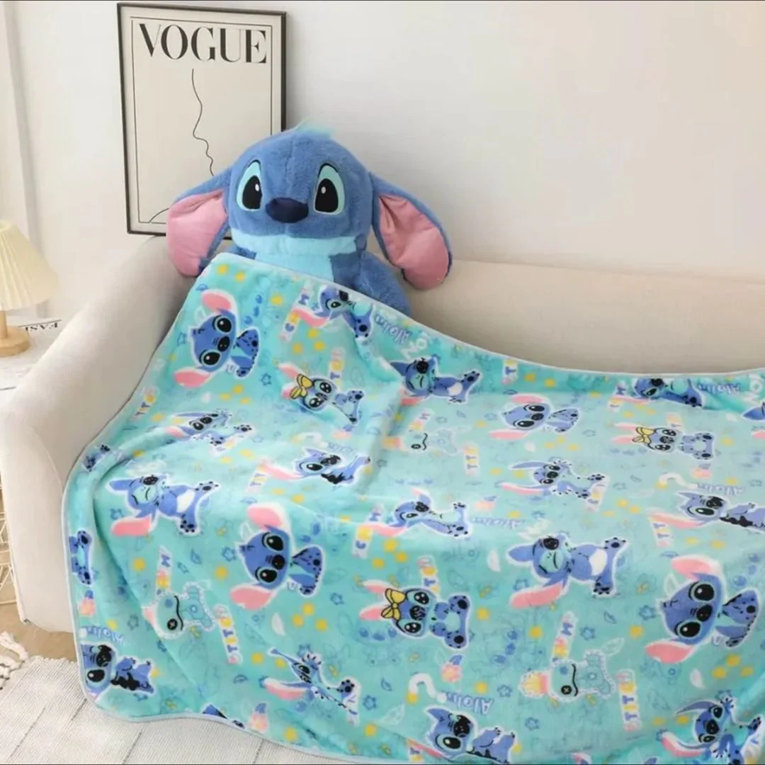 Stitch Plush Toy Blanket | Soft Toy With Hidden Blanket - Image 3