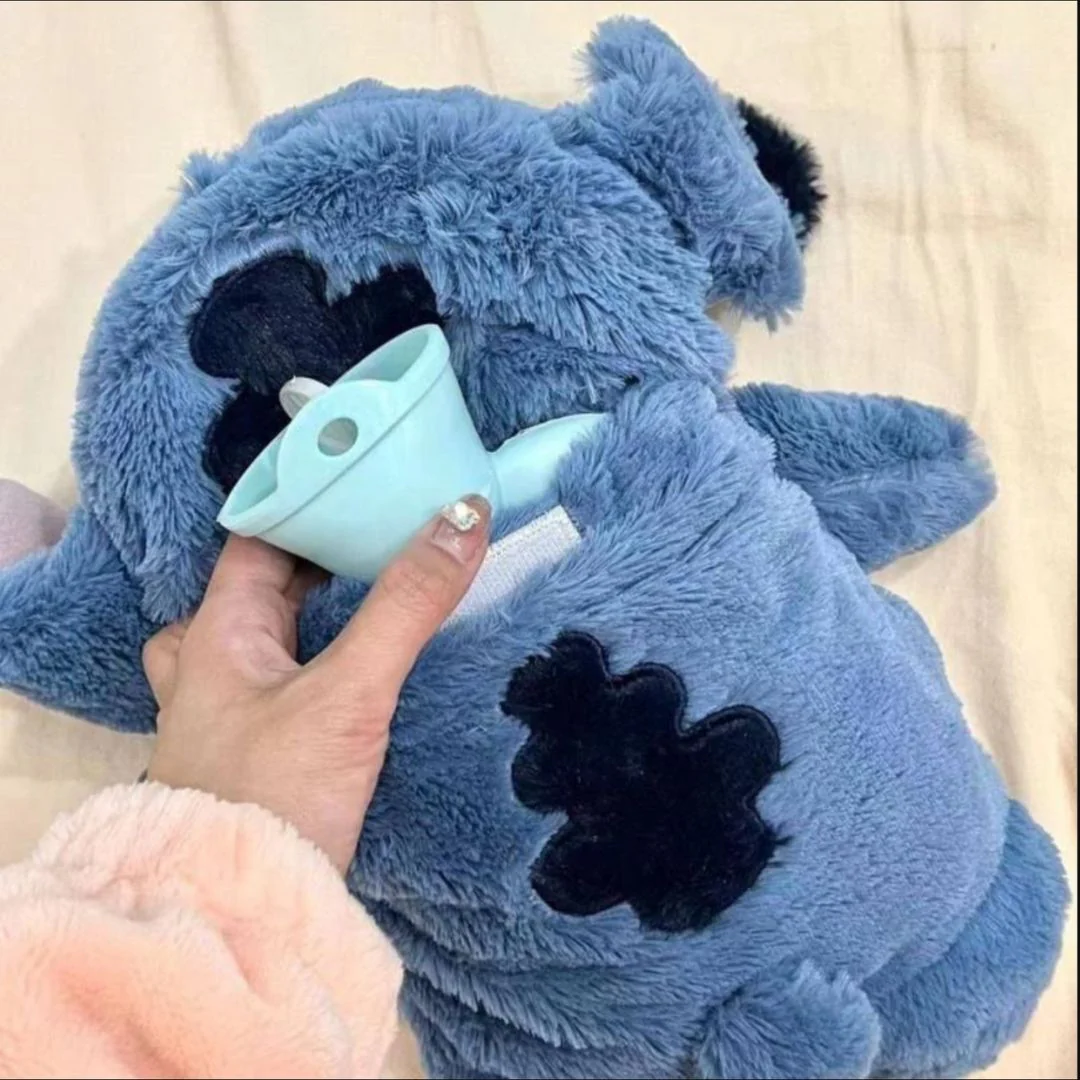 Cute Stitch Plush Hot Water Bag – Your Cozy Companion - Image 3