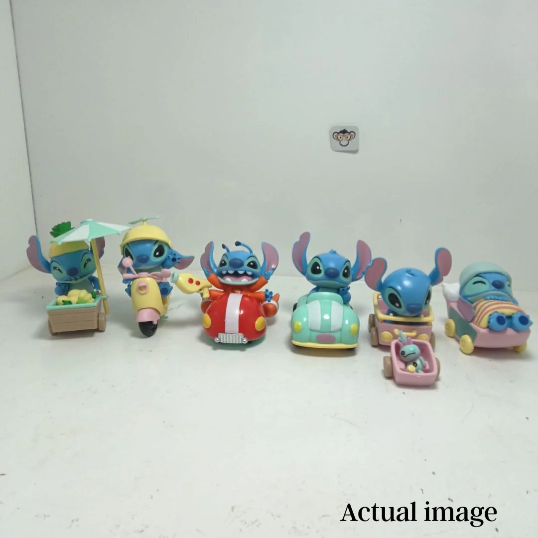 Stitch Riding Adventure PVC Figure – Cute Alien on Vehicle Series - Image 10