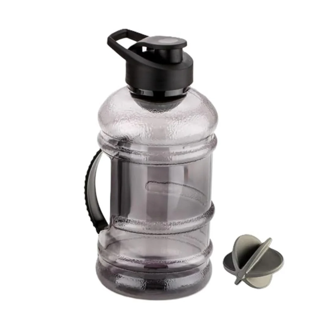Stylish Gym Water Bottle 1.5 Ltr | Gallon Style Bottle with Mixing Ball & Strainer - Image 4