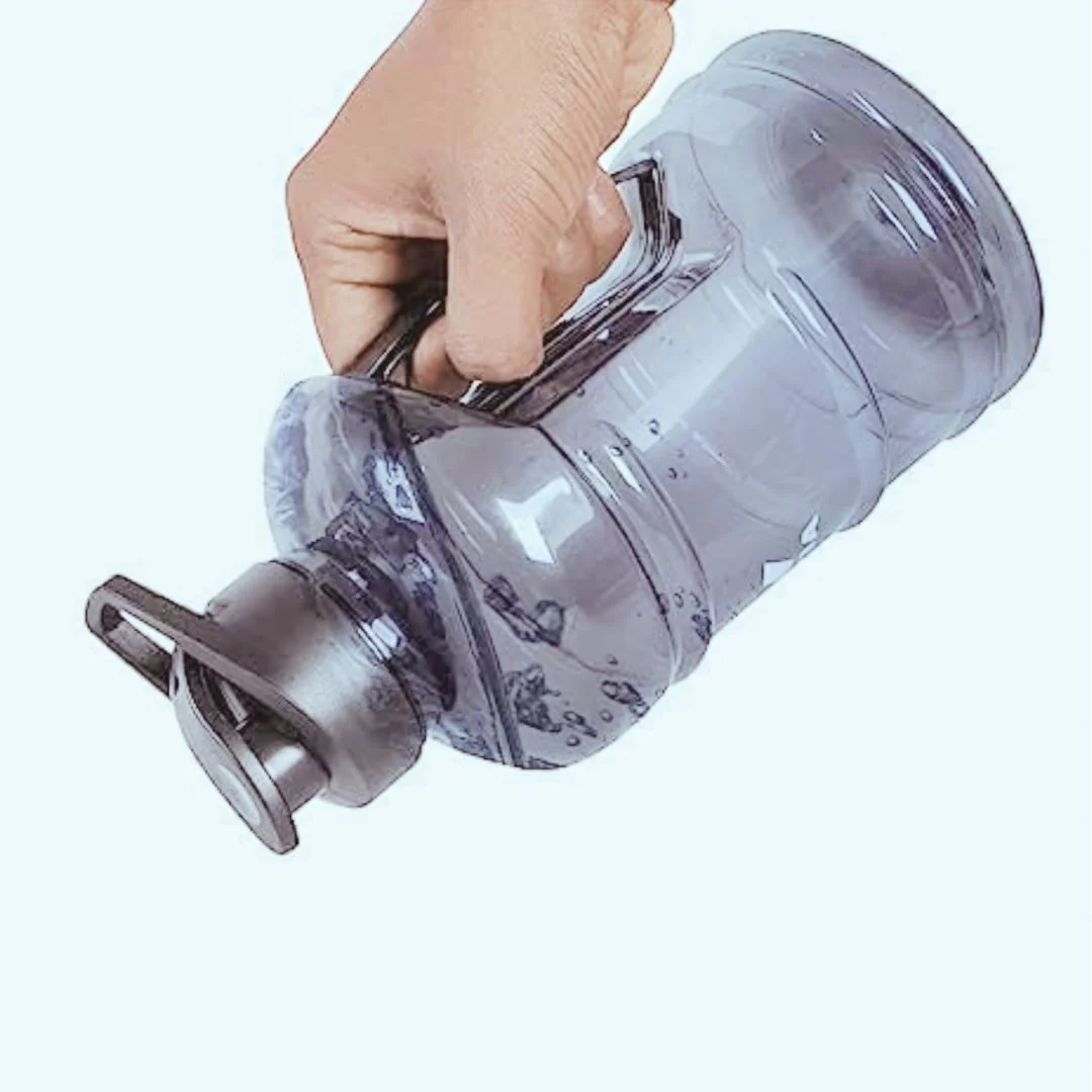 Stylish Gym Water Bottle 1.5 Ltr | Gallon Style Bottle with Mixing Ball & Strainer - Image 6