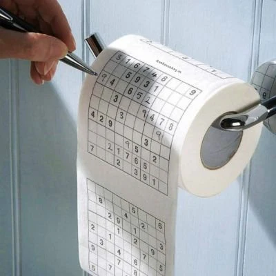 Sudoku - Toilet Paper Roll (Set of 2) - Image 2