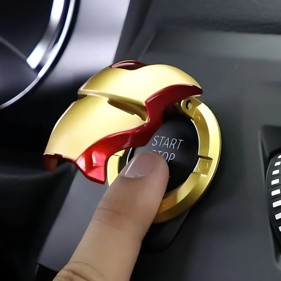 Super Hero Button Cover | Car Engine Start Button 3D - Image 2