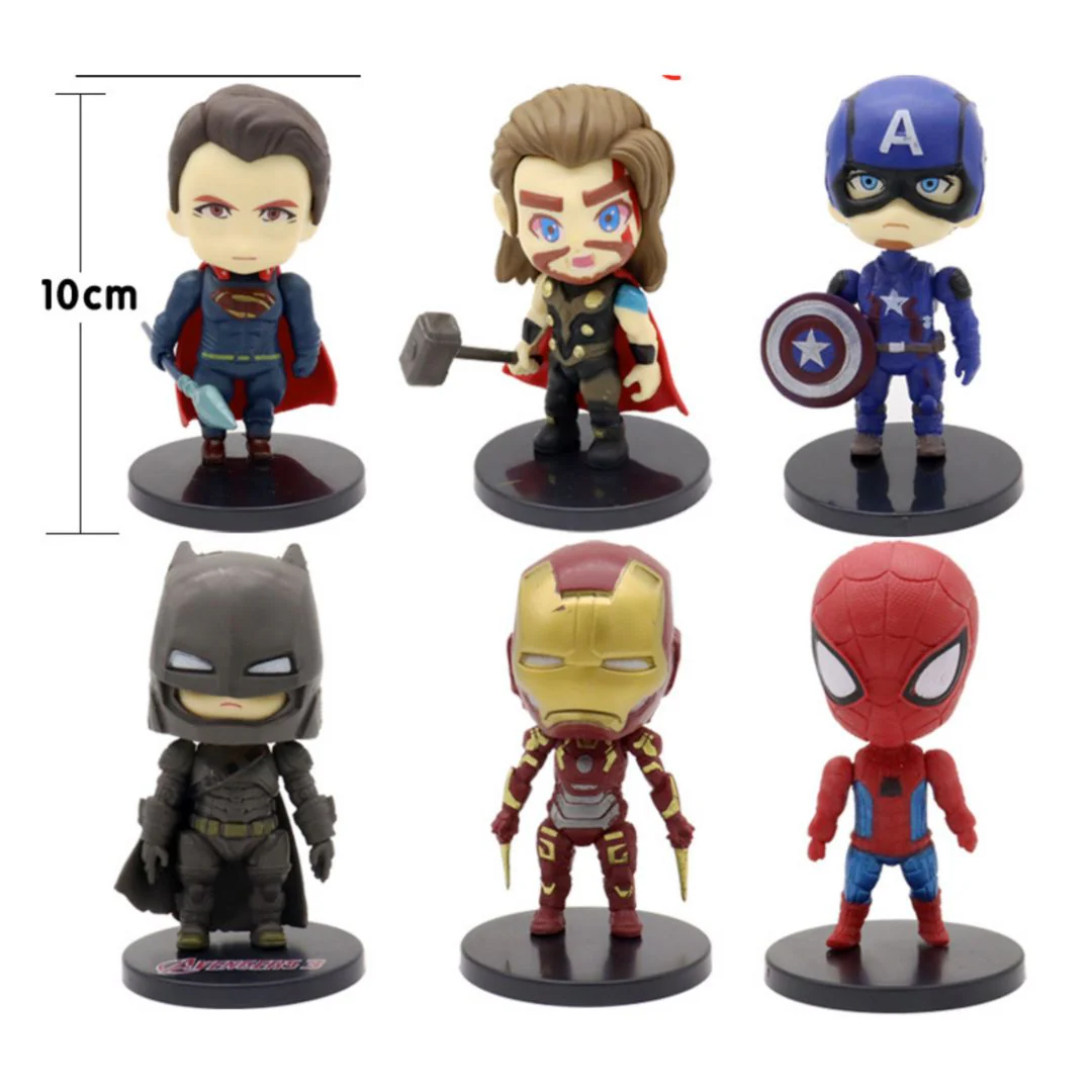 Super Hero Collection | Set of 6 Tiny Super Heroes - Image 3
