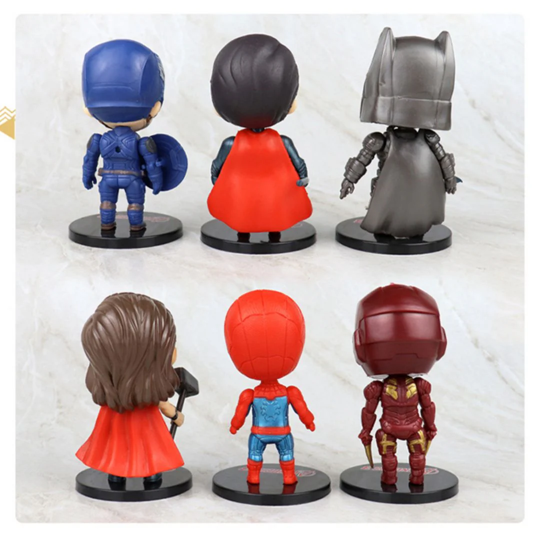 Super Hero Collection | Set of 6 Tiny Super Heroes - Image 4