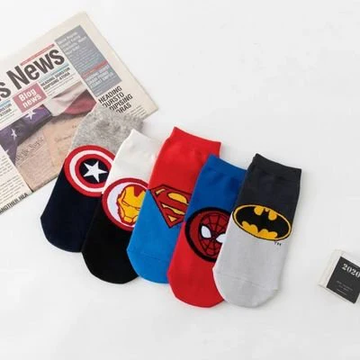 Super Hero Family Socks (Set of 5) - Image 2