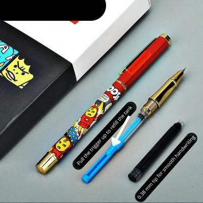 Super Hero Pen Set | Classic Gifts | Pens for Heroes | Gift for Super Hero Fans - Image 6