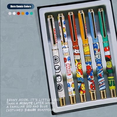 Super Hero Pen Set | Classic Gifts | Pens for Heroes | Gift for Super Hero Fans - Image 8