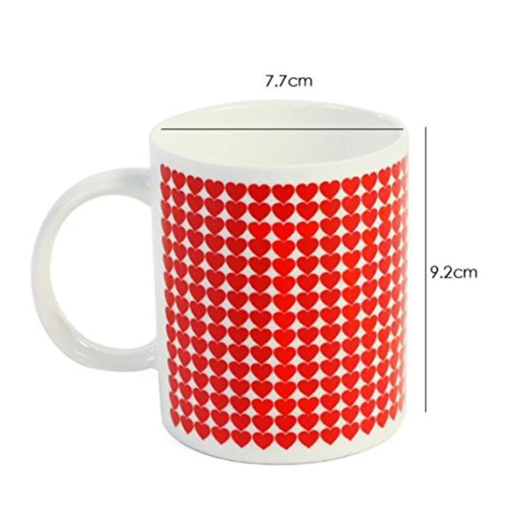 Surprise Love Mug | Heat Sensitive Color Changing I Love U Mug - Image 5