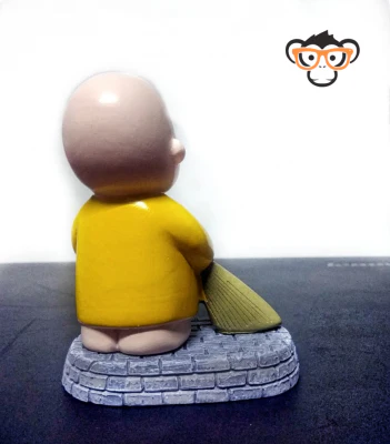 Swachh Bharat -Monk Statue - Image 4
