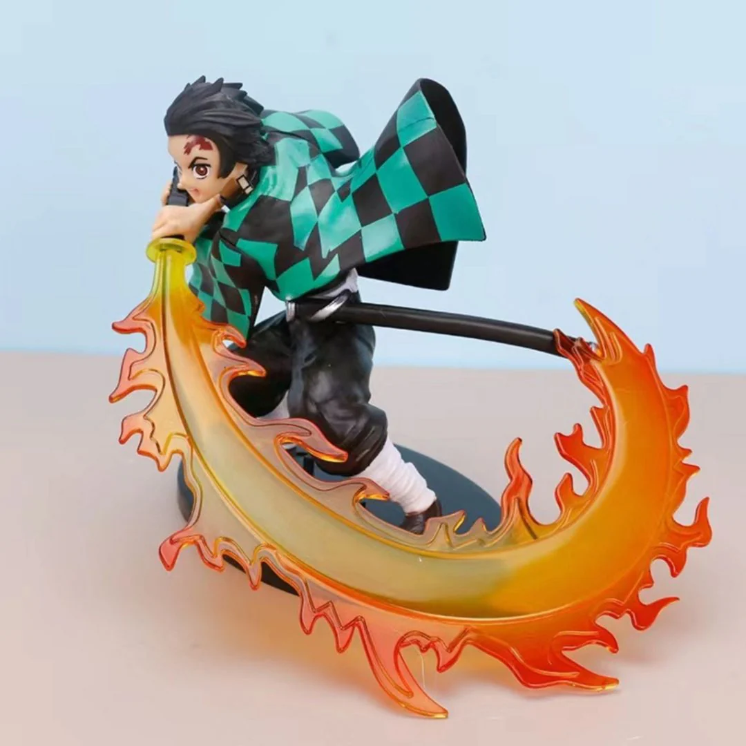 Demon Slayer Tanjiro Attack Action Figure | Unique PVC Material Anime Collectible - Image 2