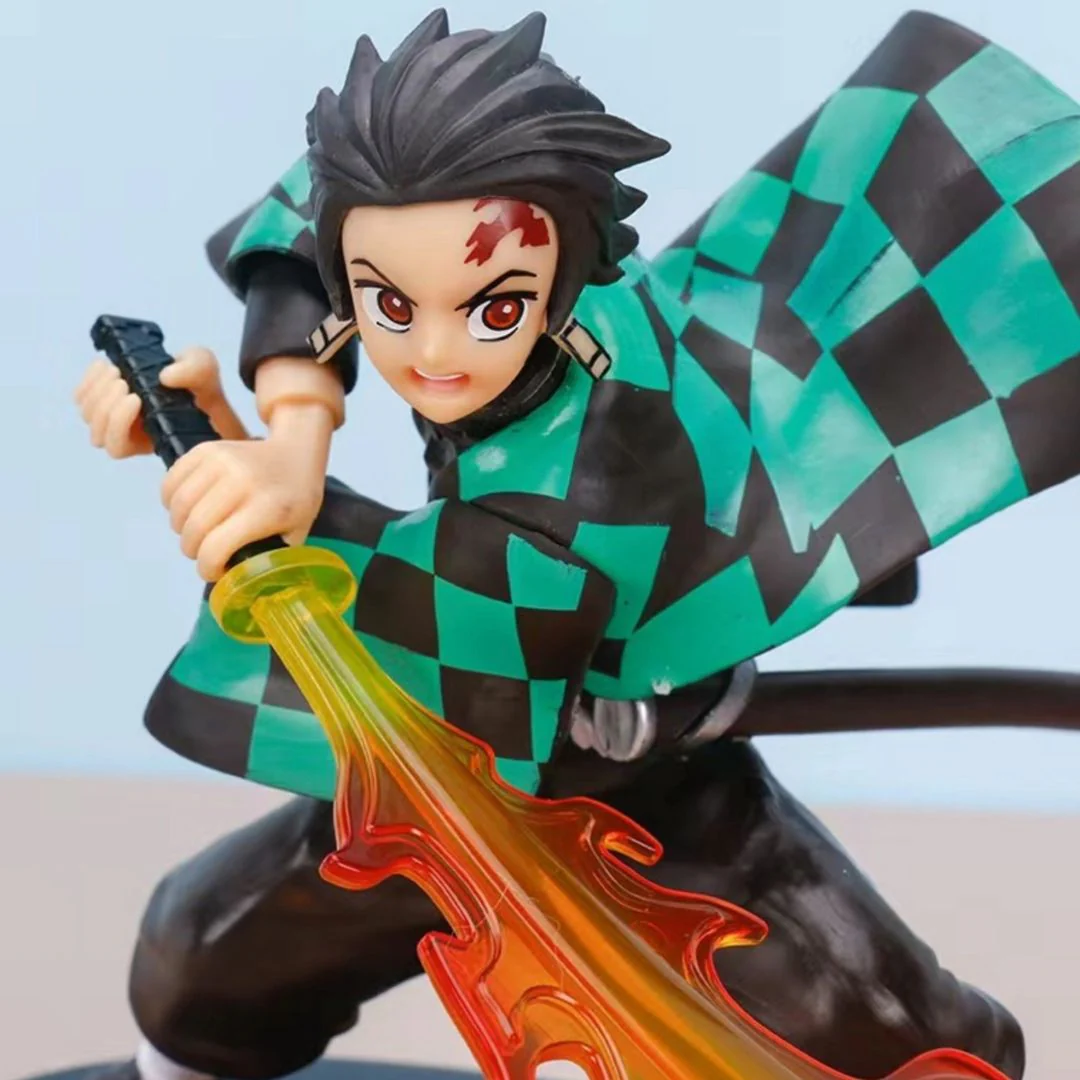 Demon Slayer Tanjiro Attack Action Figure | Unique PVC Material Anime Collectible - Image 3