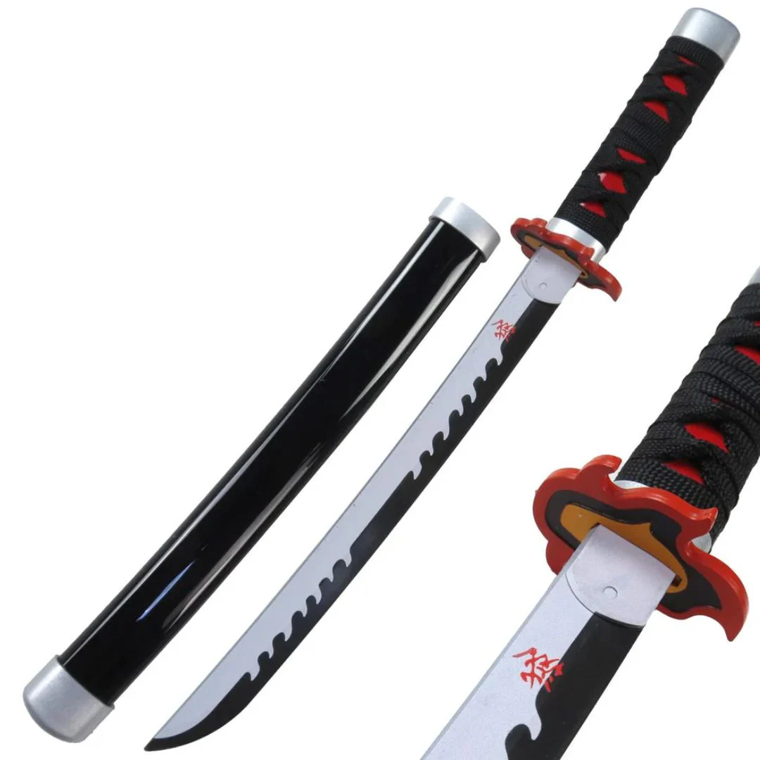 Demon Slayer Tanjiro Kamado Mini Katana – 42cm Cosplay Sword | Anime Replica - Image 5