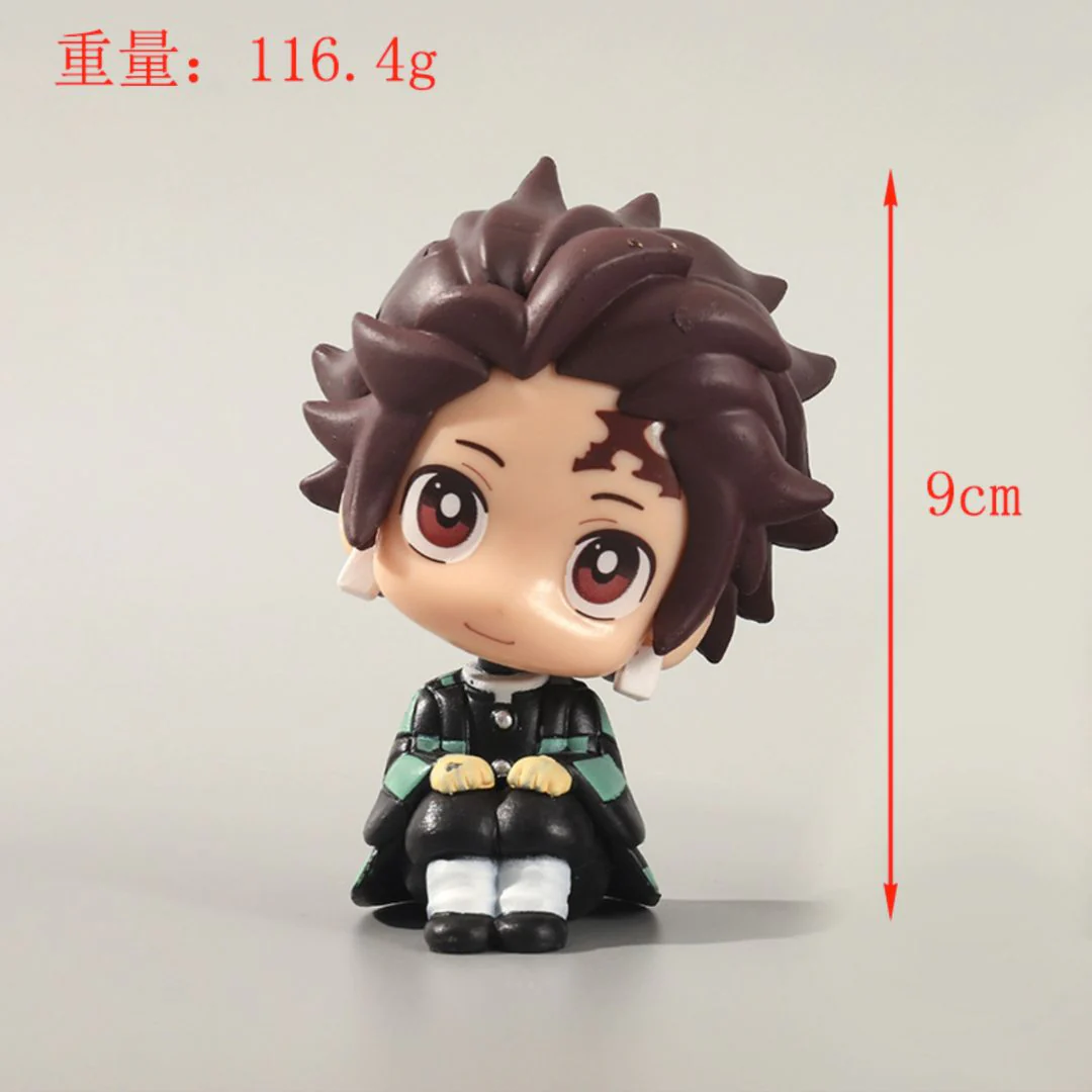 Tiny Tanjiro Nezuko Figurine Set | Handheld Demon Slayer Figurines - Image 3