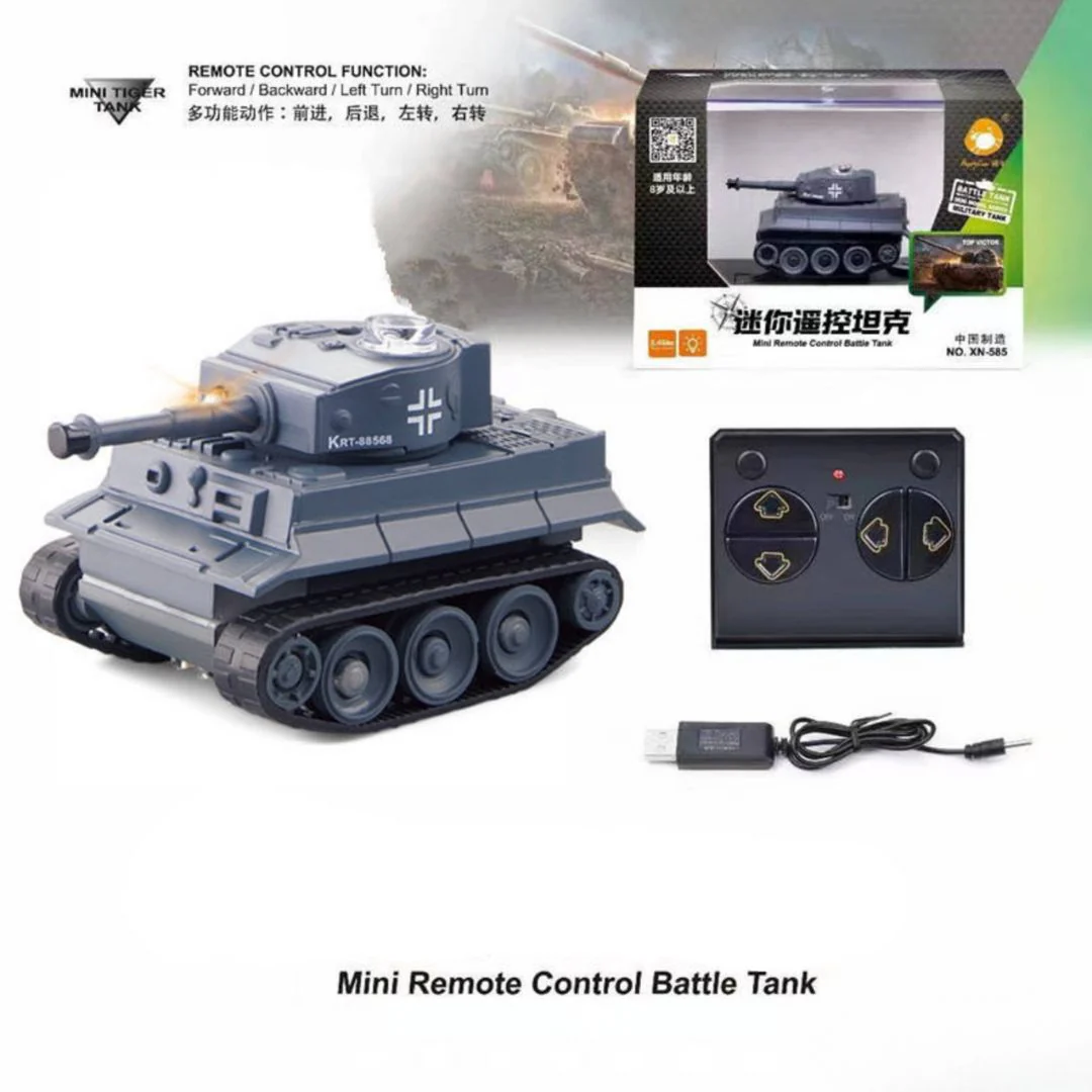 Mini Battle Tank Remote Control Toy