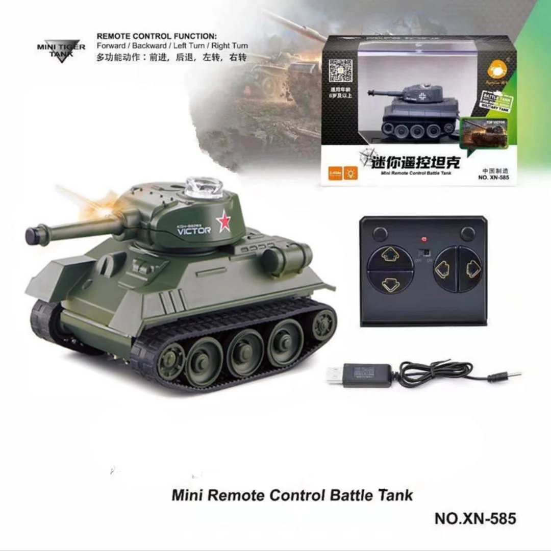 Mini Battle Tank Remote Control Toy - Image 2