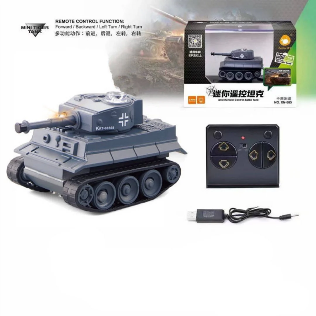Mini Battle Tank Remote Control Toy - Image 3