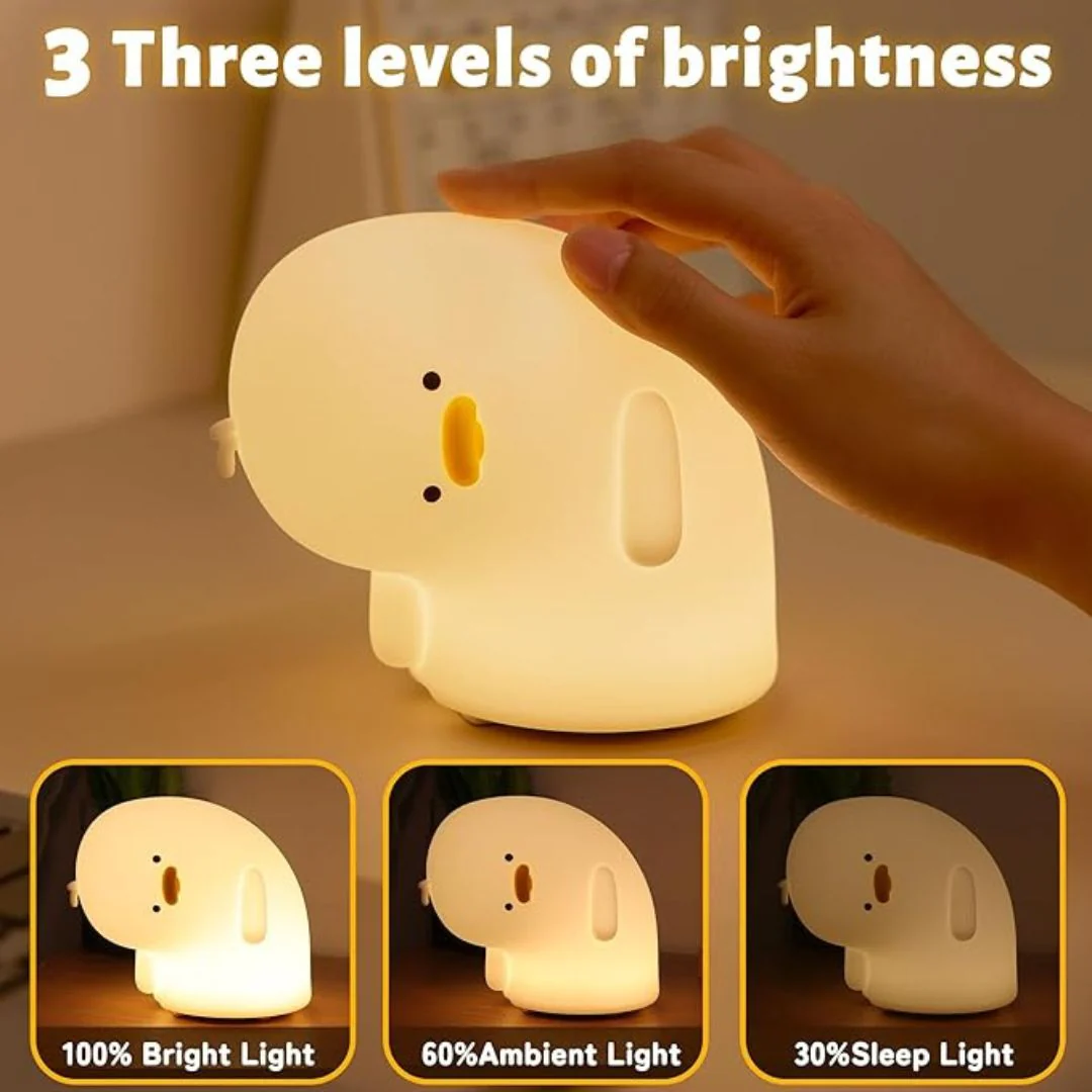 Tap-a-Duck: Soft Silicone Touch Lamps for Kids n Adults - Image 7