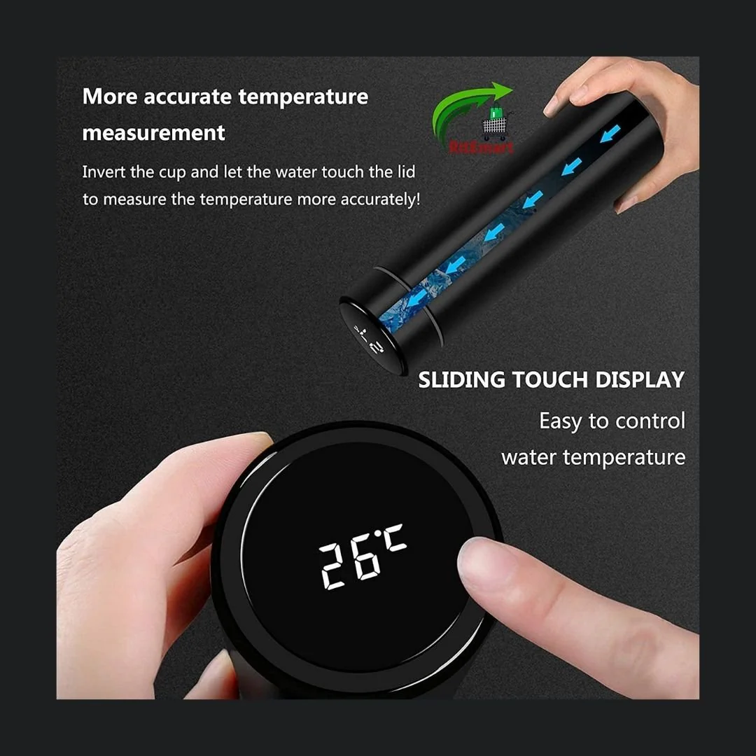Temperature Water Bottle - Vacuum Flask - Image 4