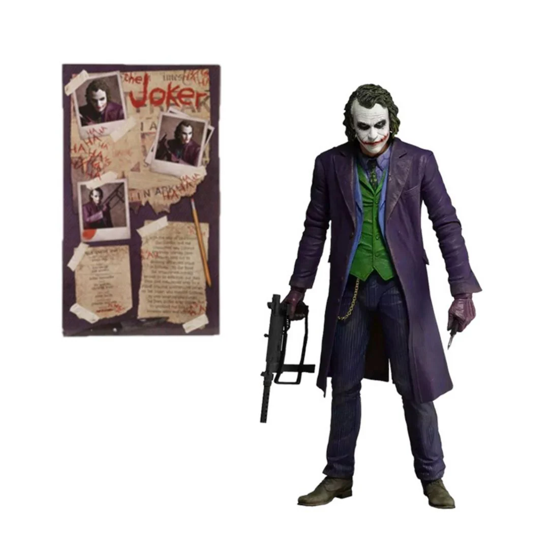 The Joker Action Figure – 7" (18cm) Collectible | Highly Detailed &amp; Poseable