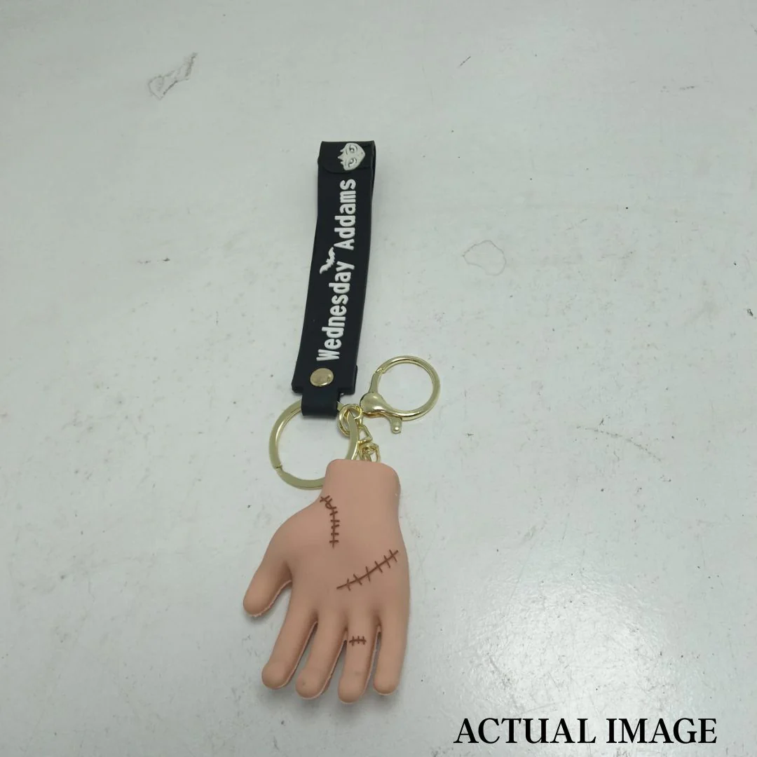 Wednesday Addams “Thing” Hand Keychain | Creepy Cute Accessory for Fans - Image 2