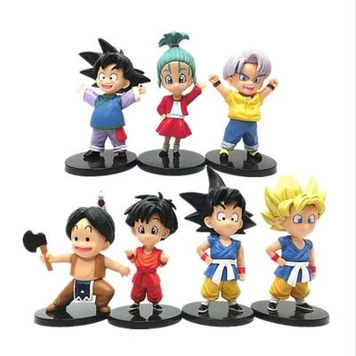 Tiny DragonBallZ Figurine (Set of 7) | Anime Gifts - Image 2