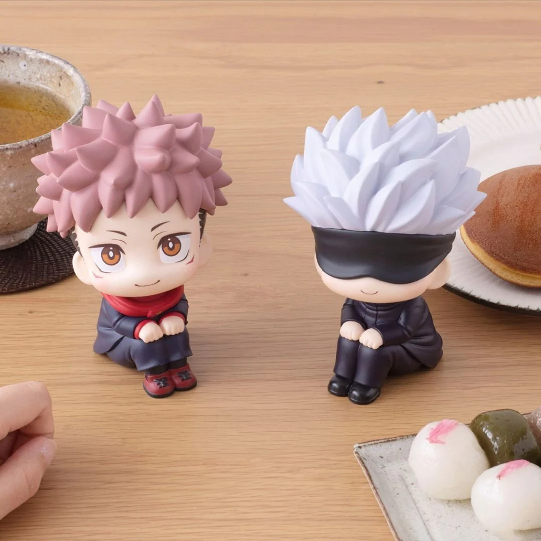 Tiny Gojo Yuji Figurine Combo (Jujutsu Kaisen) | Anime Figurine Set of 2