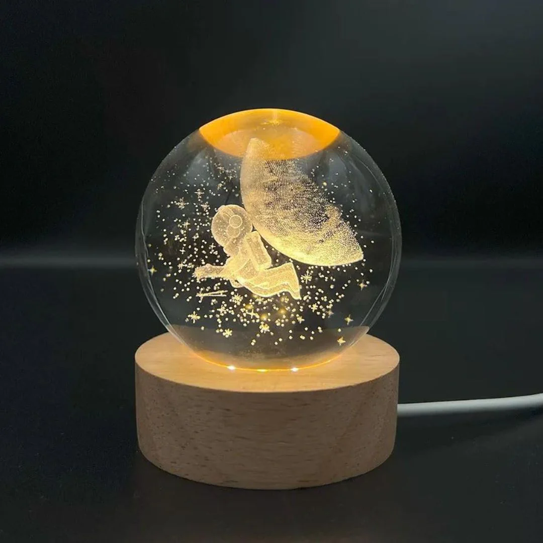 To The Moon Crystal Lamp | Gift a Moon 3D Lamp - Image 6
