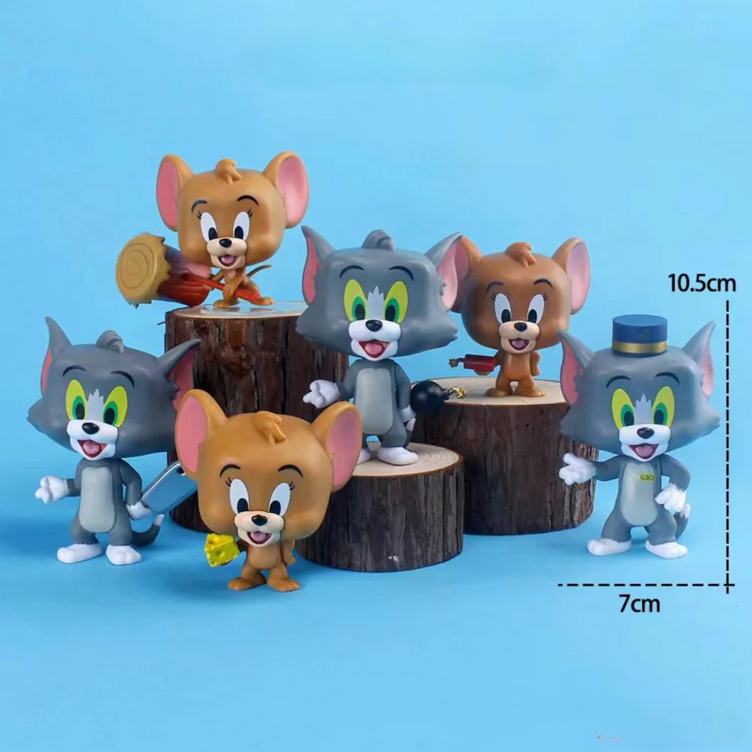 Tom & Jerry Figurine Set - The Unbeatable Duo | Forever Fighters Collectible Figurines - Image 2