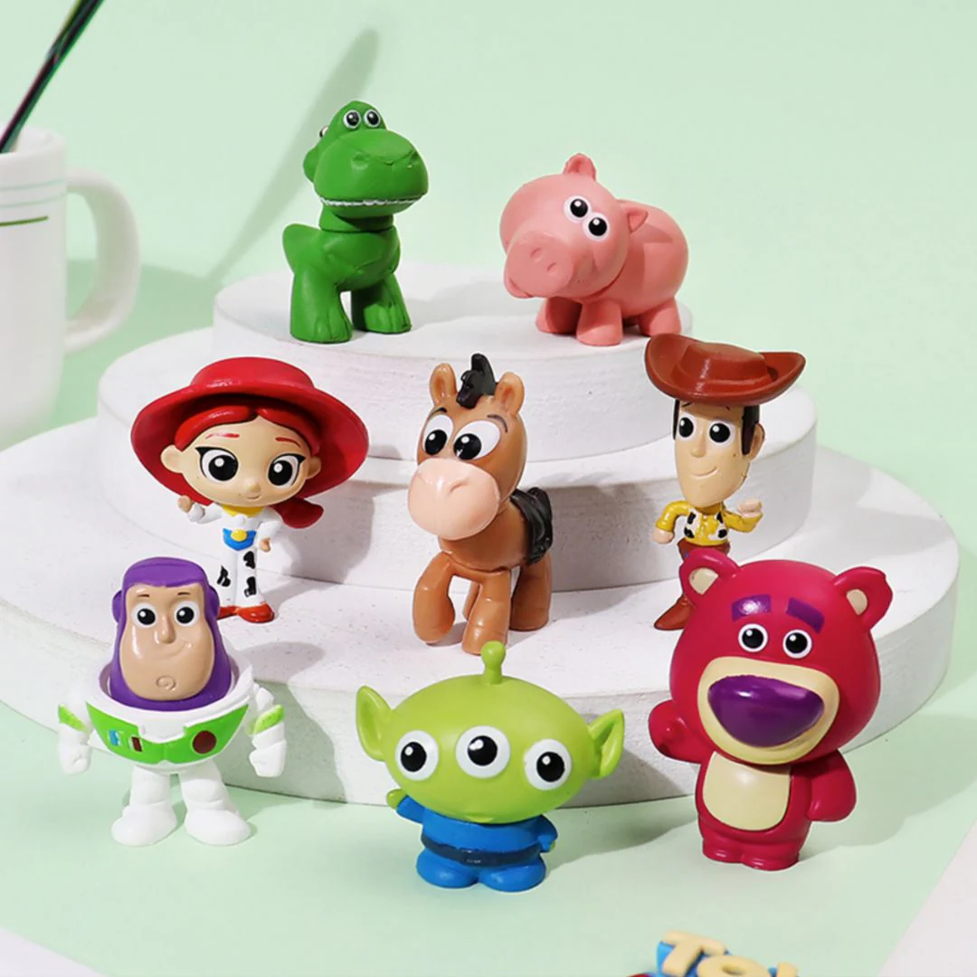 Toys Story Figurine Set | Set of 8 cute figurines