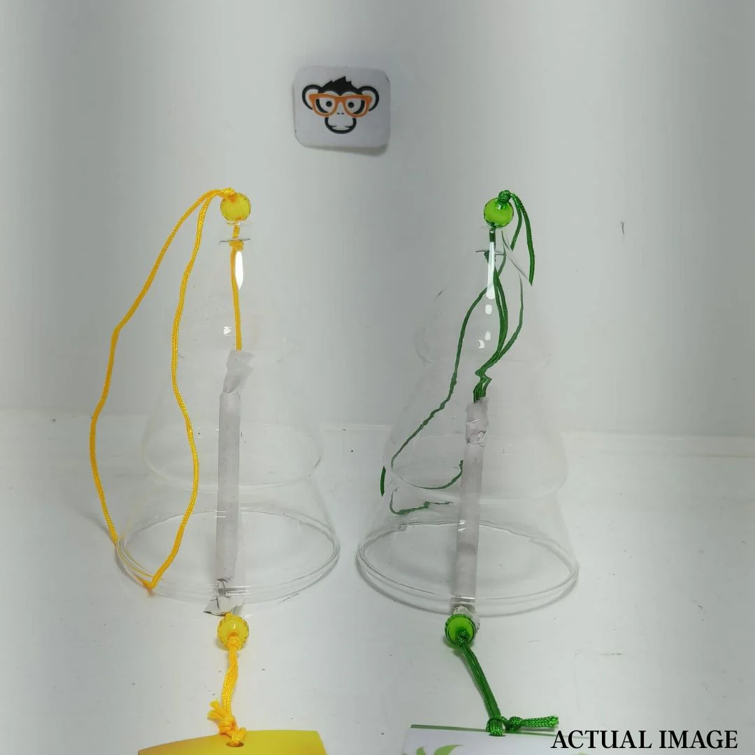 Tree Transparent Glass Blessing Bell - Image 9