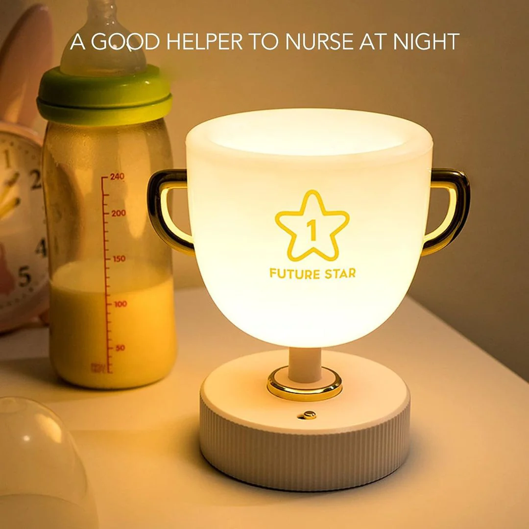 Trophy LED Lamp and Pen Stand | Future Star Victory Cup Lamp - Image 5