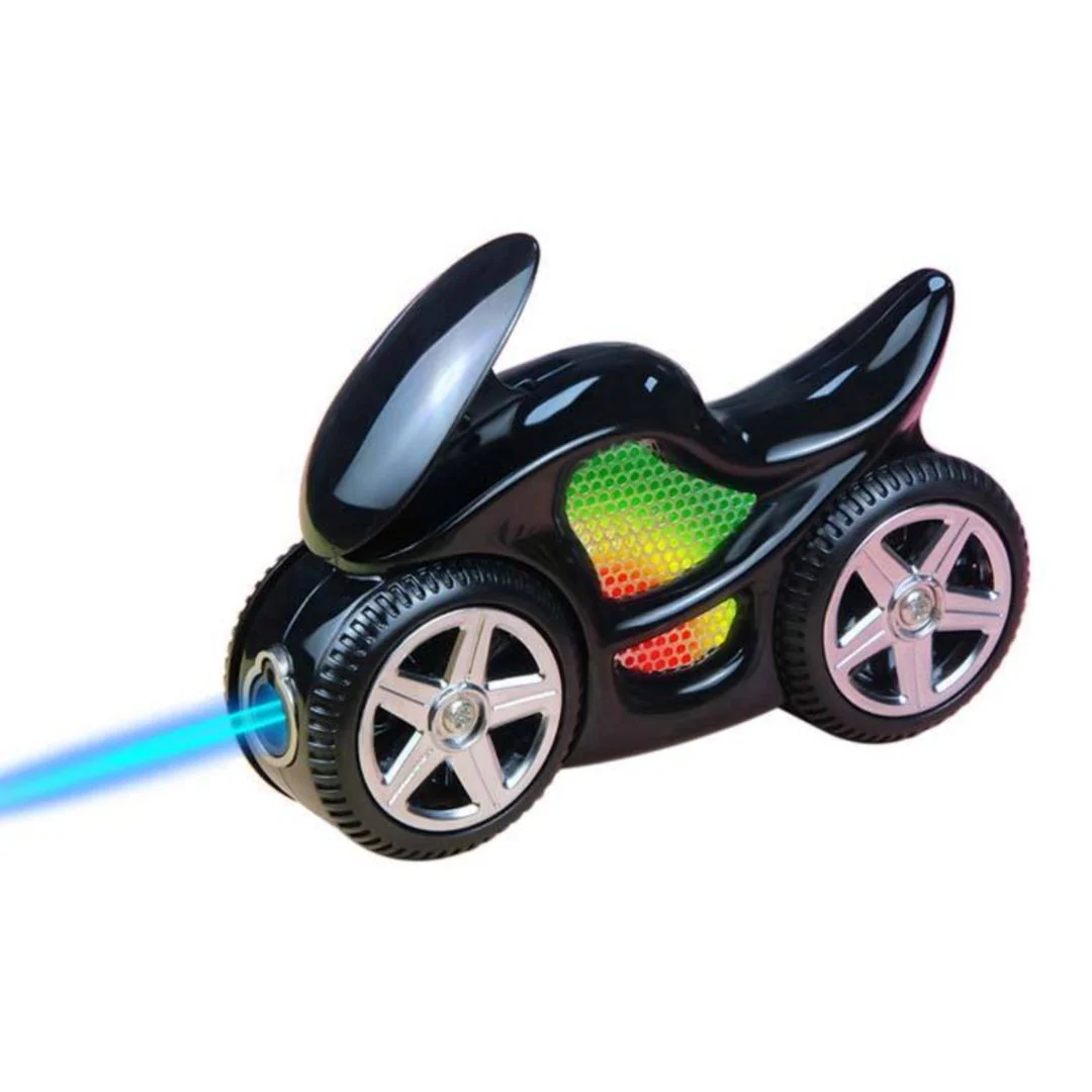 Turbo Wheel Bike Lighter – Windproof Jet Flame Pocket Lighter - Image 5