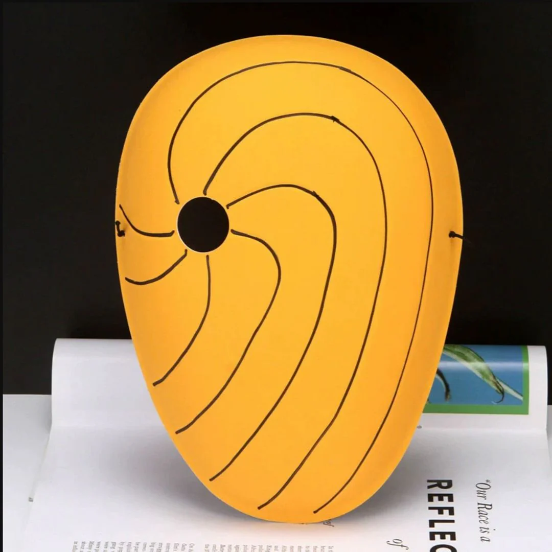 Uchiha Tobi Obito Mask | Anime Cosplay Party Mask - Image 2