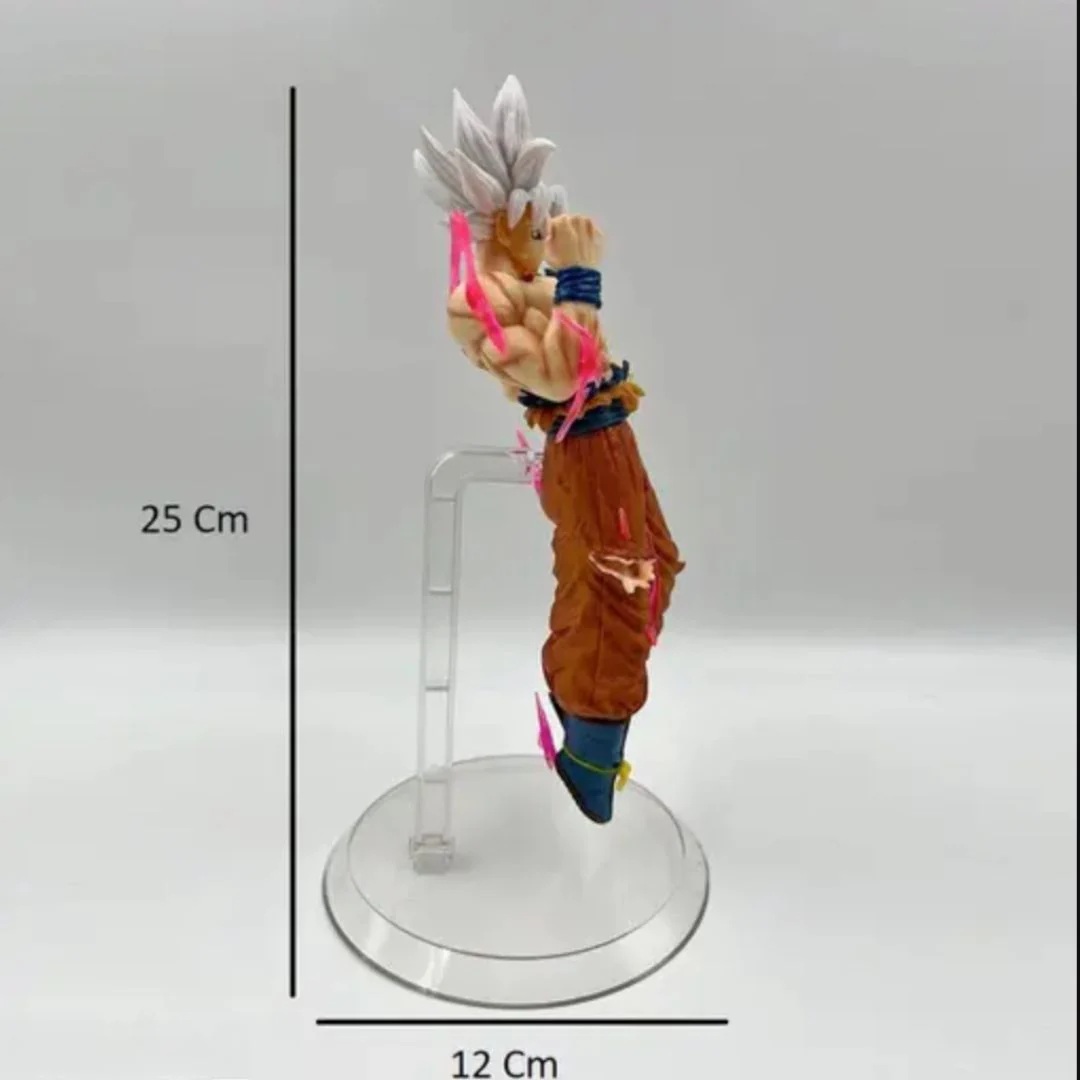 Ultra Instinct Goku Figurine | Dragon Ball Z Collectible (Floating Pose | 23 cm) - Image 3
