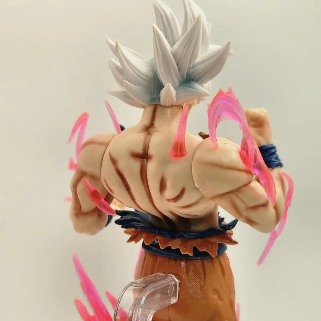 Ultra Instinct Goku Figurine | Dragon Ball Z Collectible (Floating Pose | 23 cm) - Image 4