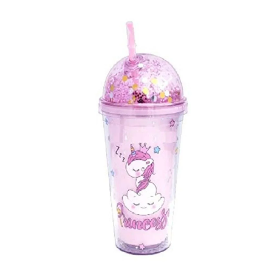 Unicorn Confetti Sipper (with straw) - Image 5