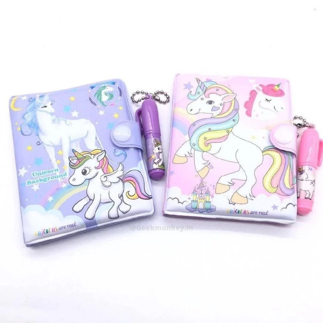 My Unicorn Diary with Pen