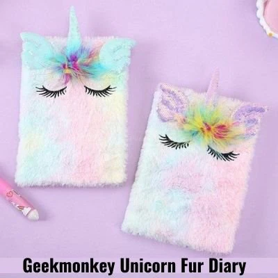 Unique Unicorn - Fur Cover Diary | Diary for kids - Image 2
