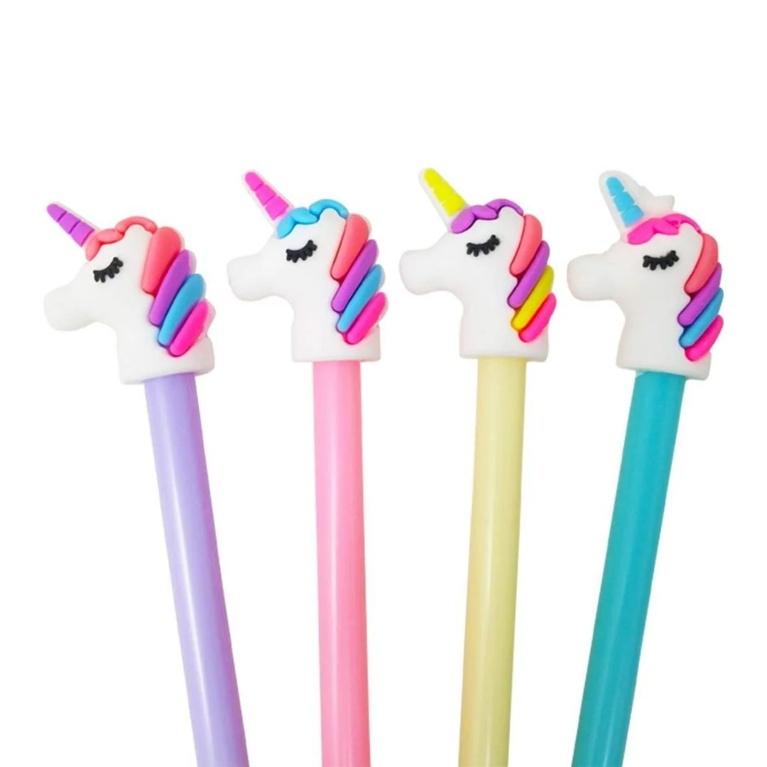 Unicorn Gel Pen - Set of 4