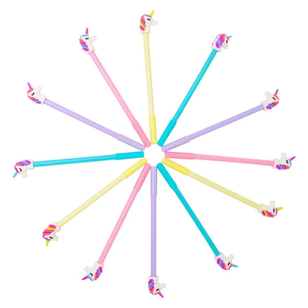 Unicorn Gel Pen - Set of 4 - Image 2