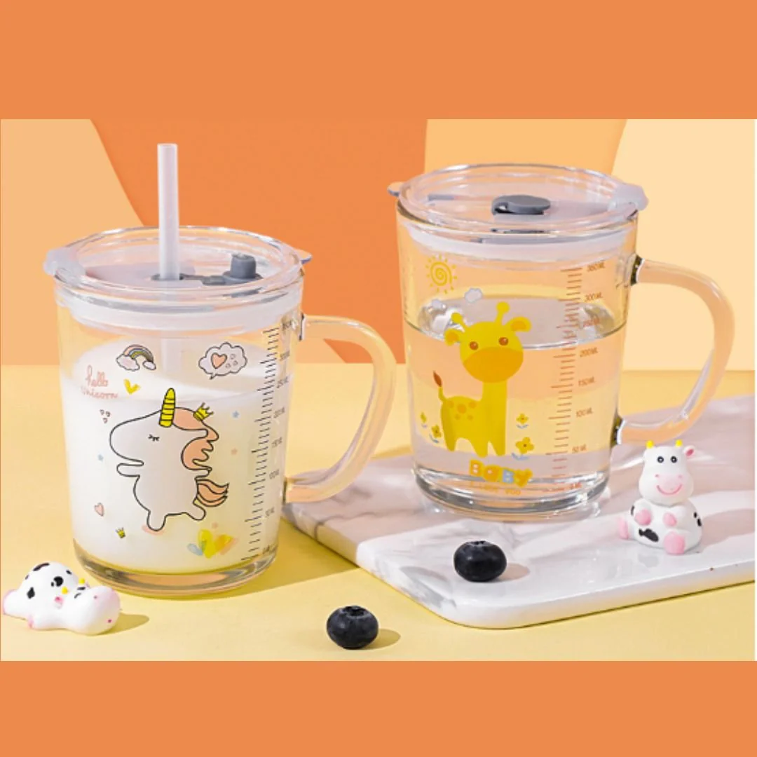 Unicorn Milk Mug with Lid - Image 3