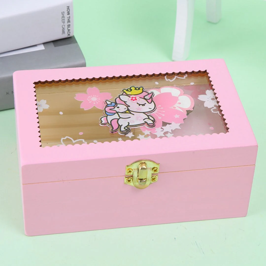 Unicorn Trinket Box with Music - Image 3