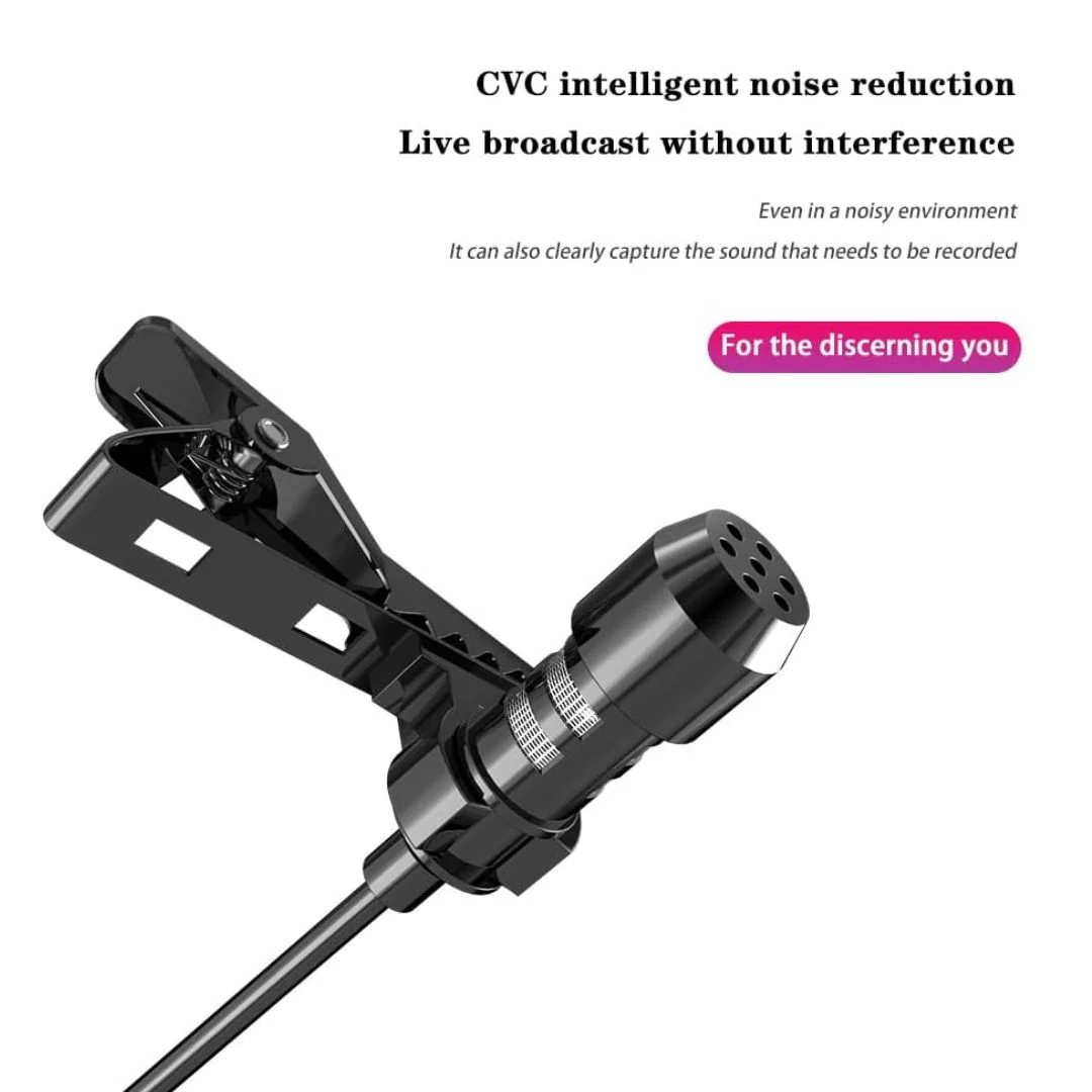 Universal Portable Microphone 3.5mm | Clip Mount Mic with Bluetooth - Image 2