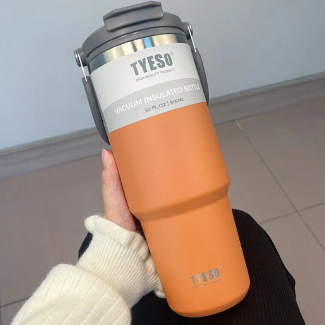 Vacuum Insulated Bottle with Carry Handle - Image 2