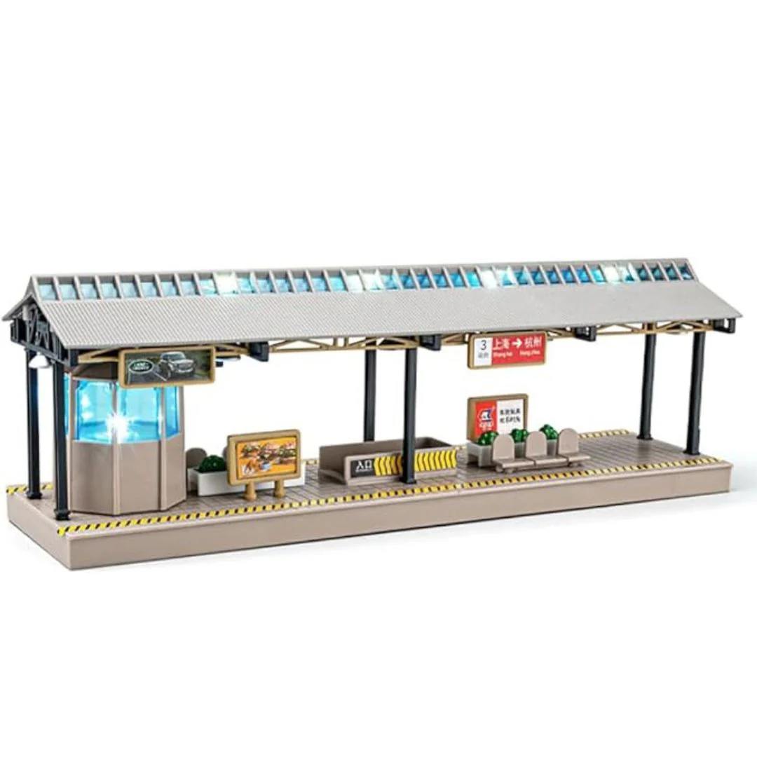 Vehicle Station Exit Diorama | 1:64 Scale Display Case - Image 5